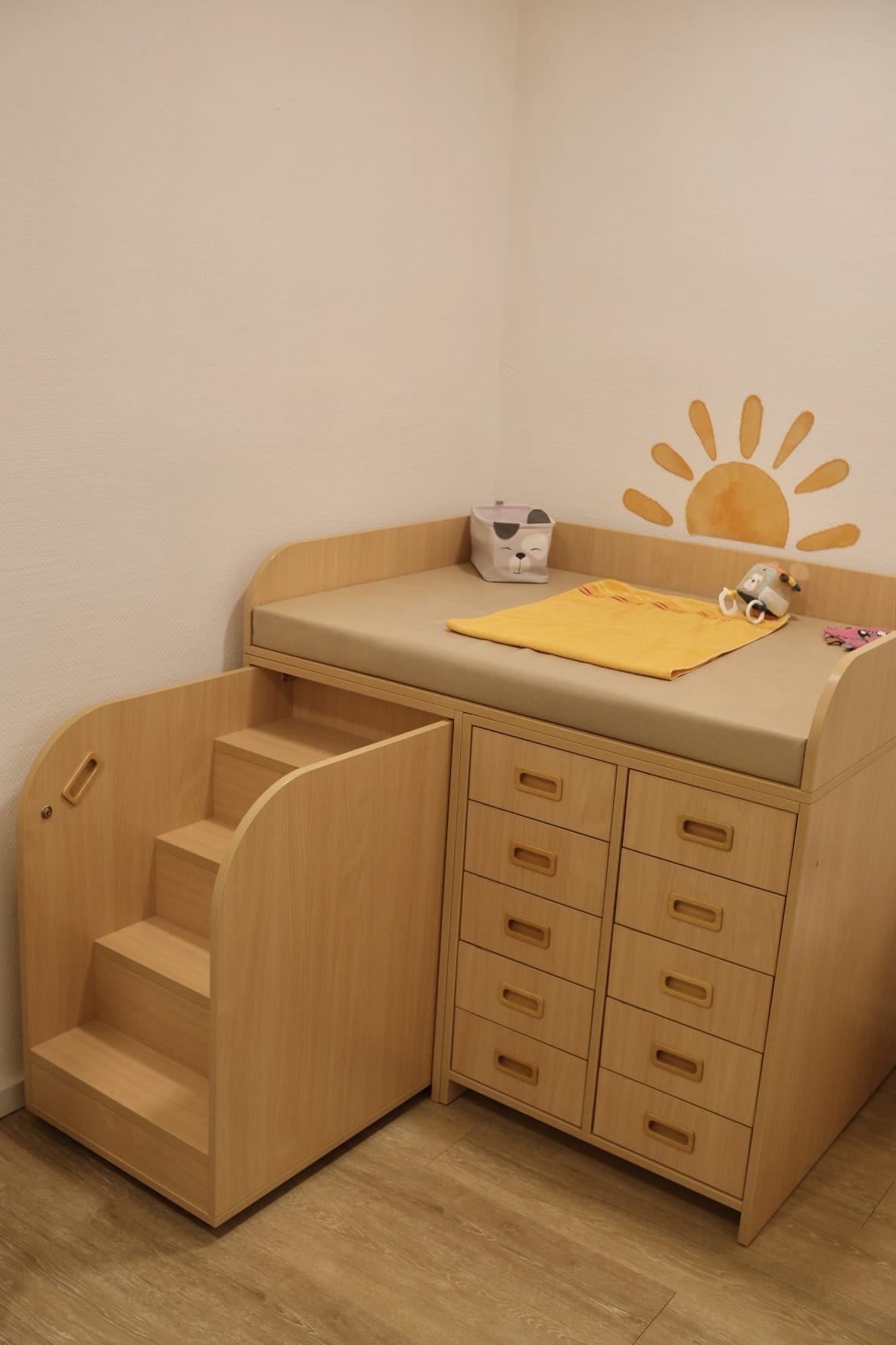 Badezimmer – Wickeltisch