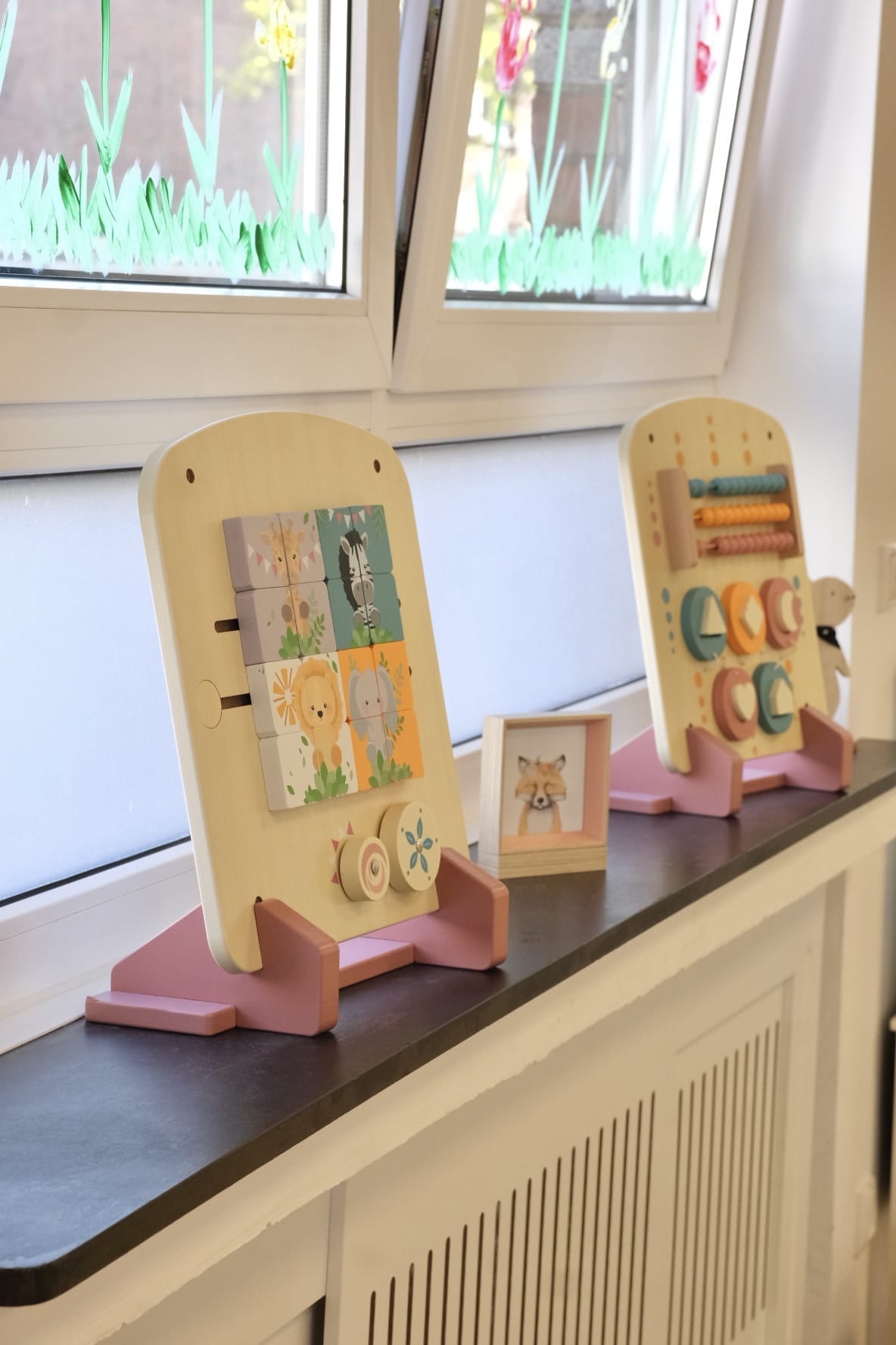 Gruppenraum Motorikbretter